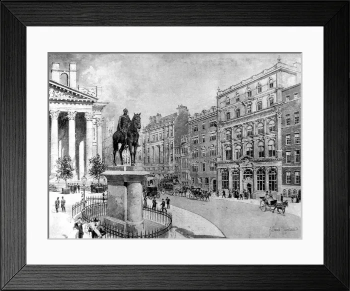 Framed Print : The Mutual Life Insurance Company Offices, London, 1900