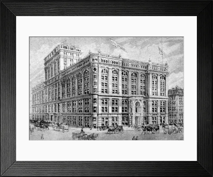 Framed Print : Head Office of the Mutual Life Insurance Company, New York Framed Print : Head Office of the Mutual Life Insurance Company, New York