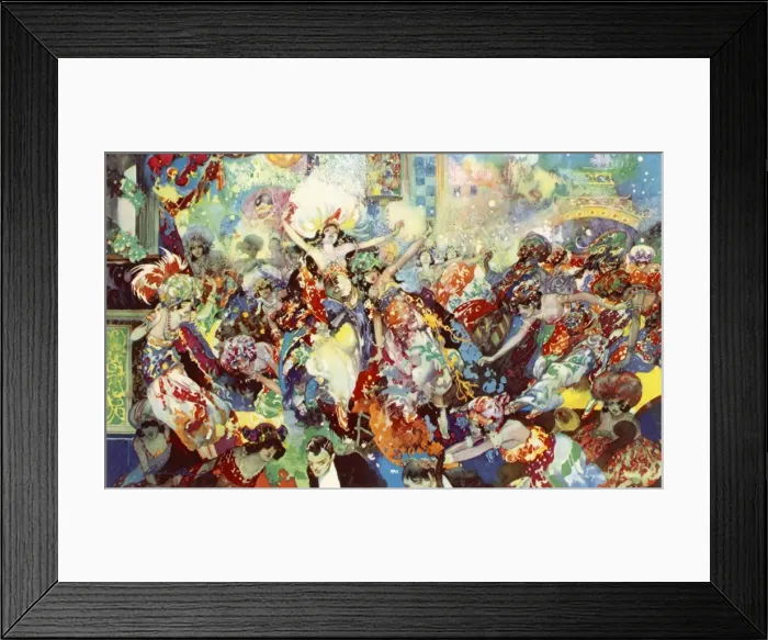 Framed Print : If the Russian Ballet were to go red Framed Print : If the Russian Ballet were to go red
