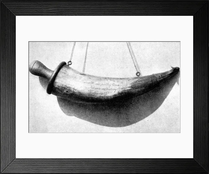 Framed Print : A powder primer from the Victory