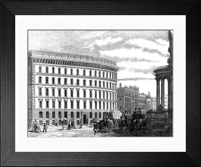 Framed Print : Messrs. Cook, Sons & Co.s Warehouse, London, 1854 Framed Print : Messrs. Cook, Sons & Co.s Warehouse, London, 1854