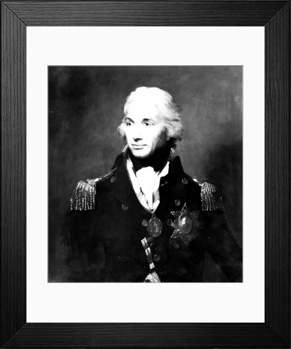 Framed Print : Portrait of 1st Viscount Horatio Nelson, 1785-1805 Framed Print : Portrait of 1st Viscount Horatio Nelson, 1785-1805