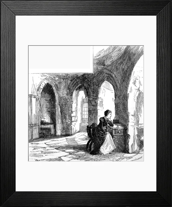 Framed Print : Princess Elizabeths Prison in the Tower of London
