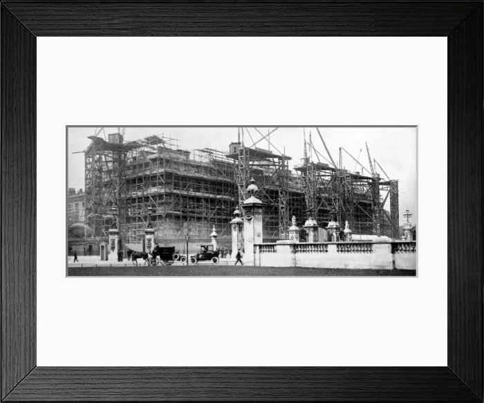 Framed Print : Renovation of Buckingham Palace, 1913 Framed Print : Renovation of Buckingham Palace, 1913