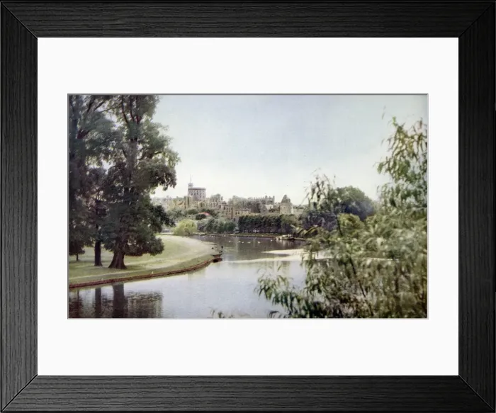 Framed Print : Windsor Castle, Berkshire, 1935
