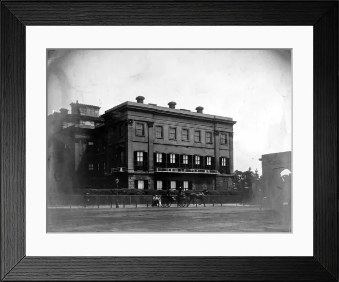 Framed Print : Apsley House, London, 19th century Framed Print : Apsley House, London, 19th century