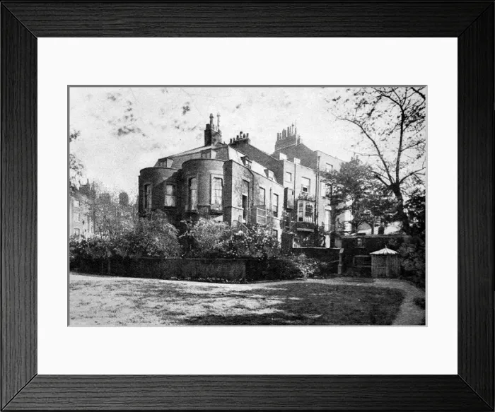 Framed Print : Devonshire Terrace, London, 1897