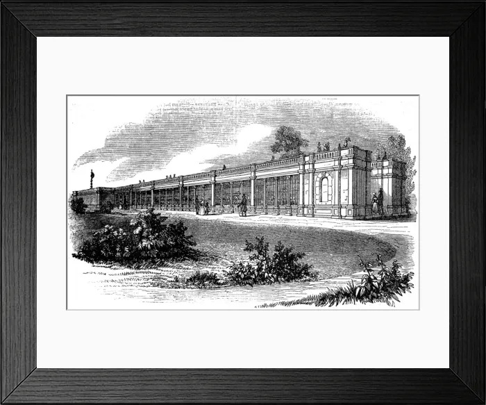 Framed Print : Carnivores House, London Zoo, 1842 Framed Print : Carnivores House, London Zoo, 1842