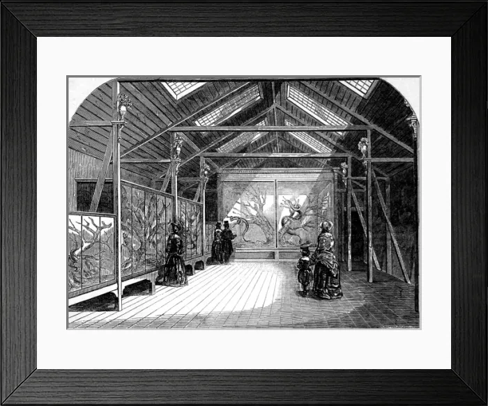 Framed Print : The Reptile House, London Zoo, 1849 Framed Print : The Reptile House, London Zoo, 1849