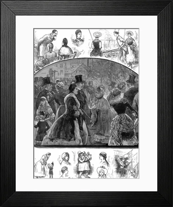 Framed Print : International Peasant Festival at the Royal Albert Hall, 188
