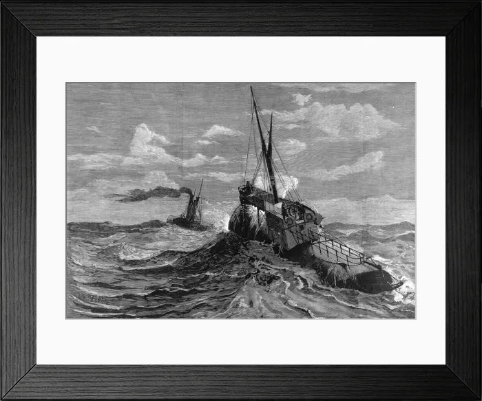 Framed Print : The Voyage of Cleopatras Needle to England, 1878
