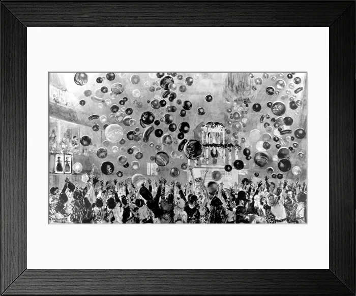 Framed Print : New Years Eve Party at the Royal Albert Hall, 1925 Framed Print : New Years Eve Party at the Royal Albert Hall, 1925