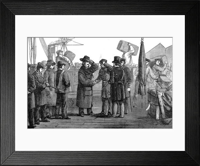 Framed Print : The Ashanti War (1873-74) - Sir Garnet Wolseley returns home