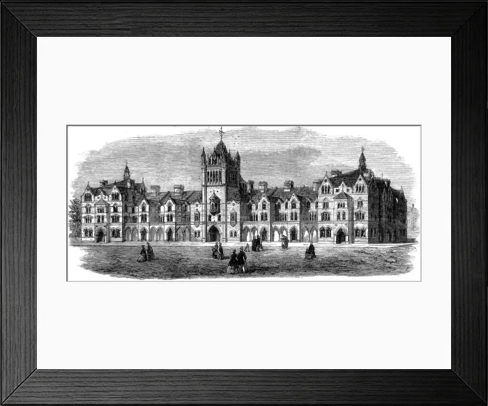 Framed Print : Colombia Market, Bethnal Green, London, 1865 Framed Print : Colombia Market, Bethnal Green, London, 1865