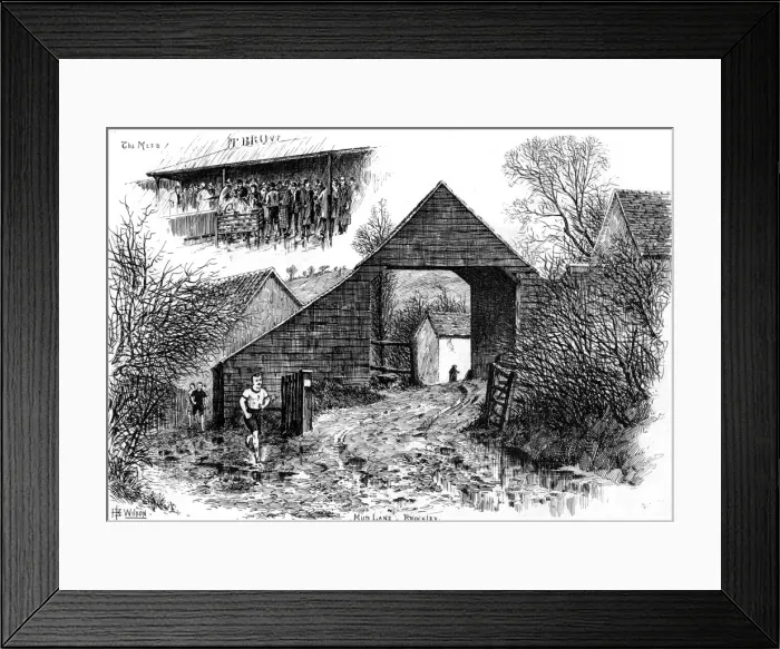 Framed Print : Peckham Harriers Club, 1891 Framed Print : Peckham Harriers Club, 1891