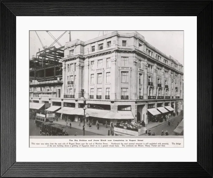 Framed Print : Dickens and Jones Department Store, London