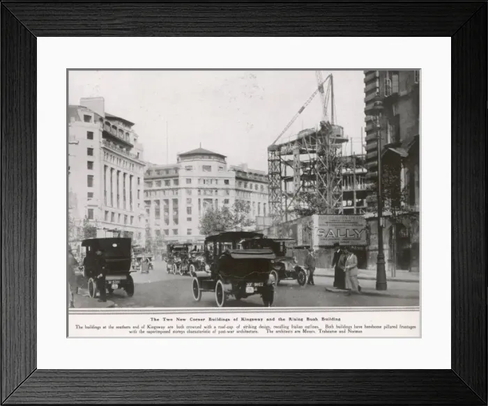 Framed Print : Kingsway, London Framed Print : Kingsway, London