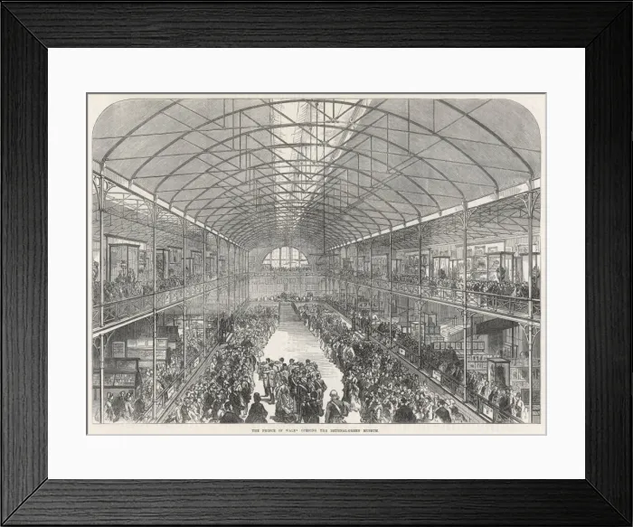 Framed Print : The Opening of the Bethnal Green Museum, 1872 Framed Print : The Opening of the Bethnal Green Museum, 1872