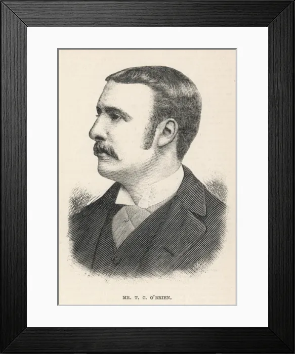 Framed Print : Timothy Carew O Brien (1861-1948) Framed Print : Timothy Carew O Brien (1861-1948)