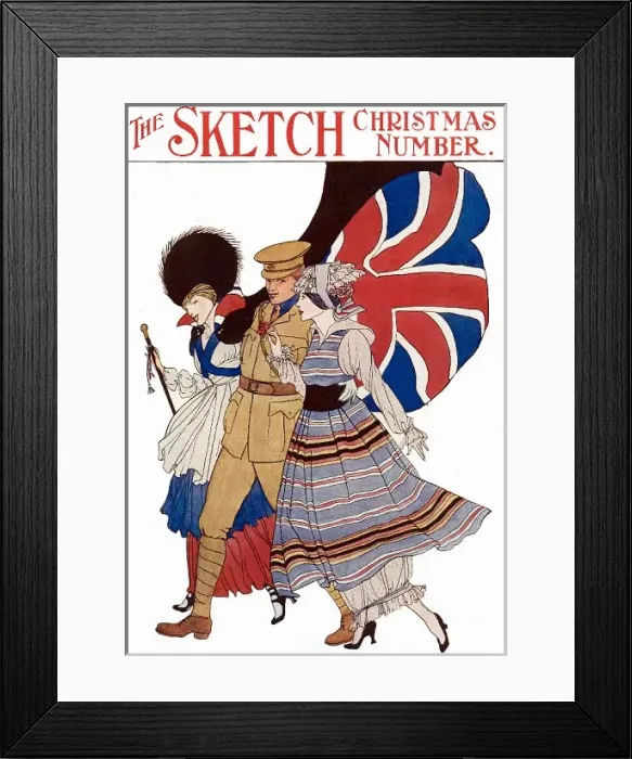 Framed Print : Sketch Christmas Framed Print : Sketch Christmas