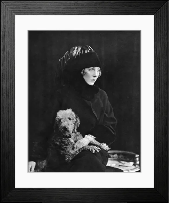 Framed Print : Lady Diana Cooper, 1922 Framed Print : Lady Diana Cooper, 1922