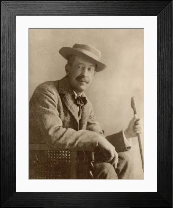 Framed Print : George Herbert, 5th Earl of Carnarvon (1866-1923) Framed Print : George Herbert, 5th Earl of Carnarvon (1866-1923)