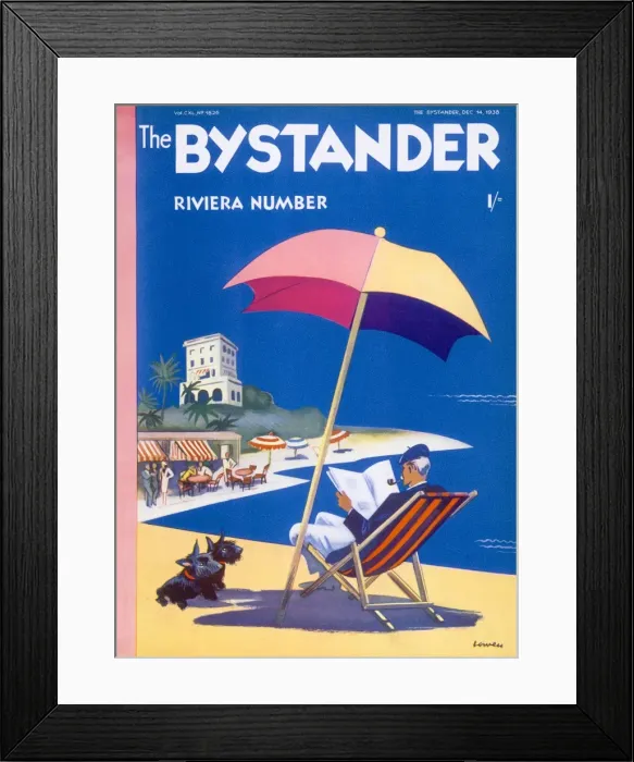 Framed Print : Front cover from the Bystander Framed Print : Front cover from the Bystander