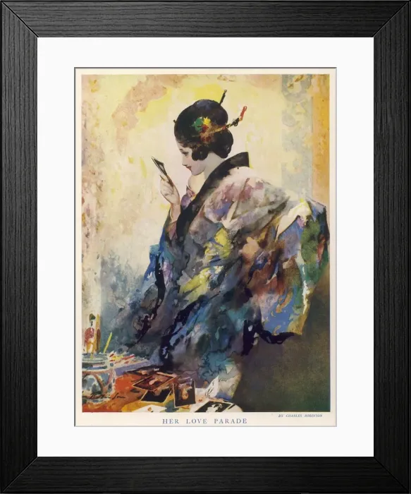 Framed Print : Her Love Parade Framed Print : Her Love Parade