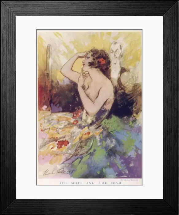 Framed Print : The Mote And The Beam Framed Print : The Mote And The Beam