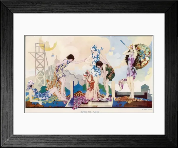 Framed Print : Before The Plunge Framed Print : Before The Plunge