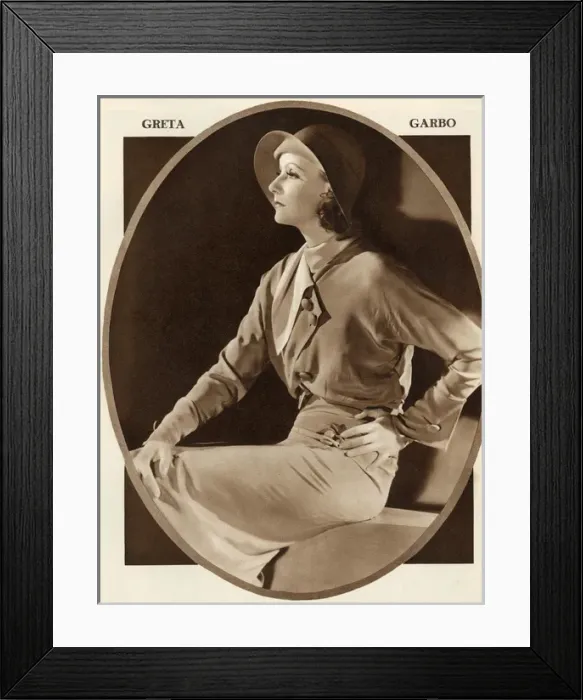 Framed Print : Greta Garbo Framed Print : Greta Garbo