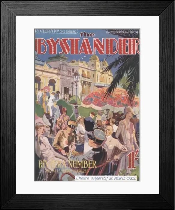 Framed Print : The Bystander Riviera Number 1929