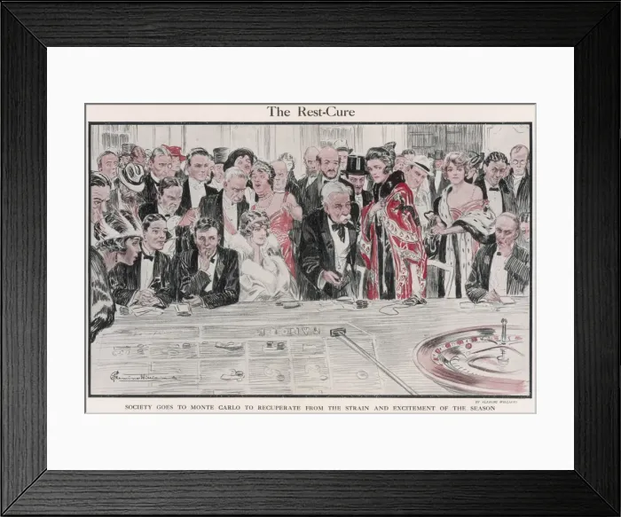 Framed Print : The Rest-Cure Framed Print : The Rest-Cure