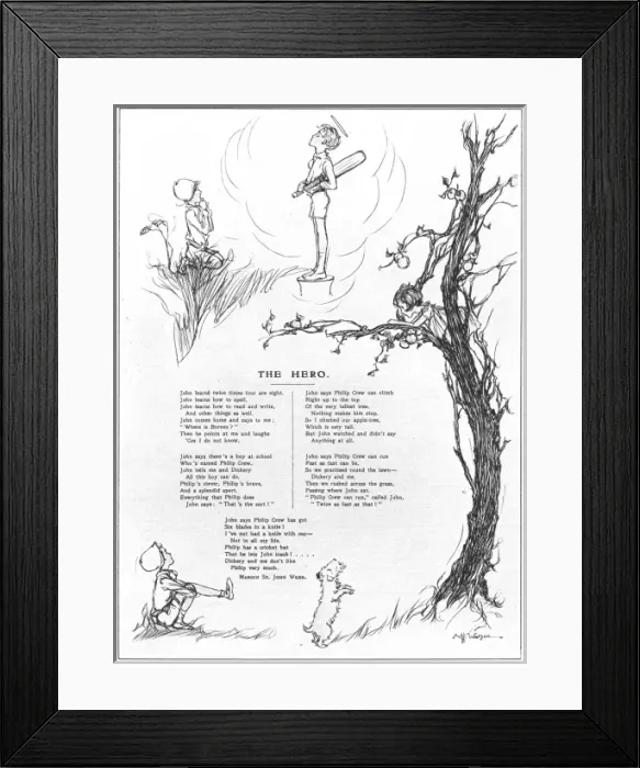 Framed Print : The Happy Hunting Ground! By Cecil Aldin Framed Print : The Happy Hunting Ground! By Cecil Aldin