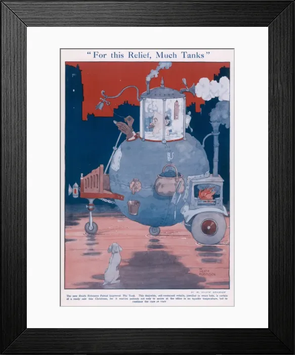 Framed Print : For this Relief, Much Tanks Framed Print : For this Relief, Much Tanks