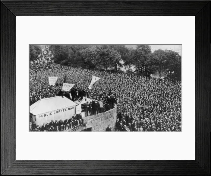 Framed Print : The General Strike Framed Print : The General Strike