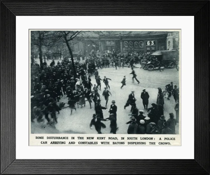 Framed Print : The General Strike 1926 Framed Print : The General Strike 1926