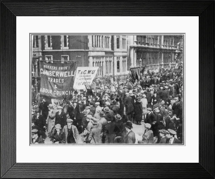 Framed Print : The General Strike
