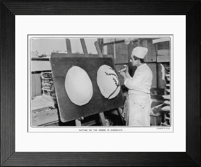 Framed Print : The Easter Egg Industry Framed Print : The Easter Egg Industry