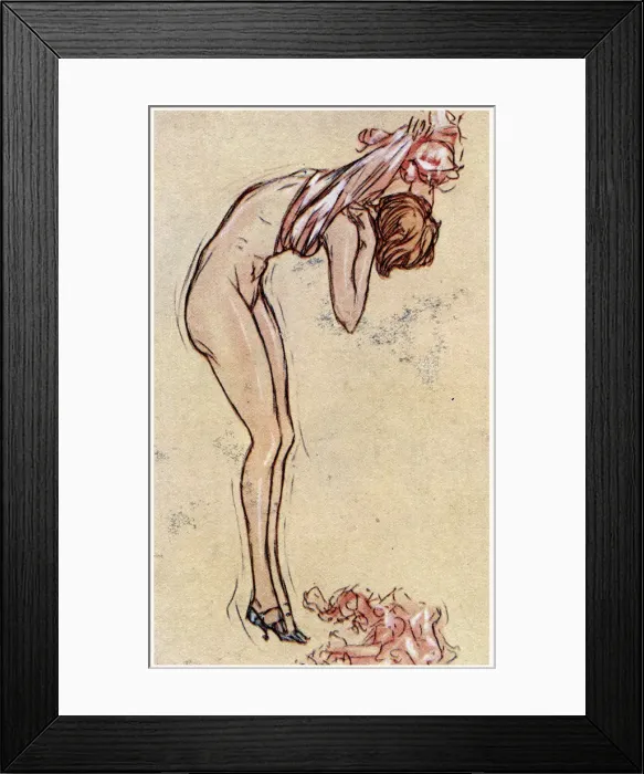 Framed Print : In Her Hours of Dainty Ease, by A. K. MacDonal 1931