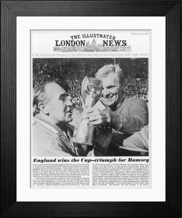 Framed Print : World Cup 1966 Front Cover Framed Print : World Cup 1966 Front Cover