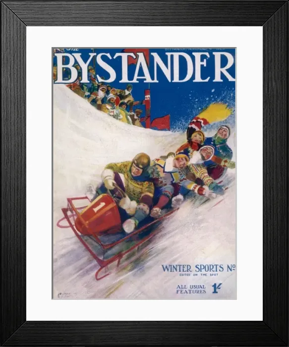 Framed Print : Toboggan or bobsleigh ride Framed Print : Toboggan or bobsleigh ride