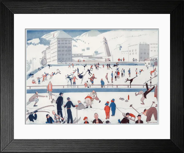 Framed Print : The All-Age Stakes: Everyone a Trier at St. Moritz! By Joyce Framed Print : The All-Age Stakes: Everyone a Trier at St. Moritz! By Joyce