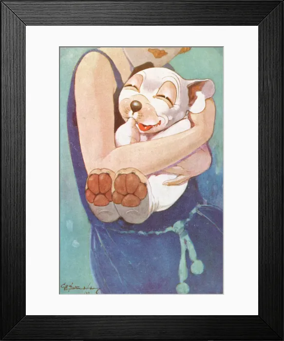 Framed Print : Don t worry about me! by G. E Studdy