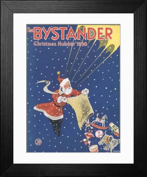 Framed Print : The Bystander Christmas Number 1936 Framed Print : The Bystander Christmas Number 1936