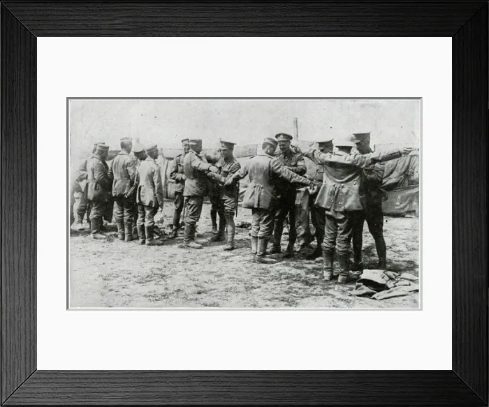 Framed Print : German Prisoners of War 1916 Framed Print : German Prisoners of War 1916
