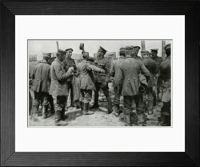 Framed Print : German Prisoners of War Framed Print : German Prisoners of War