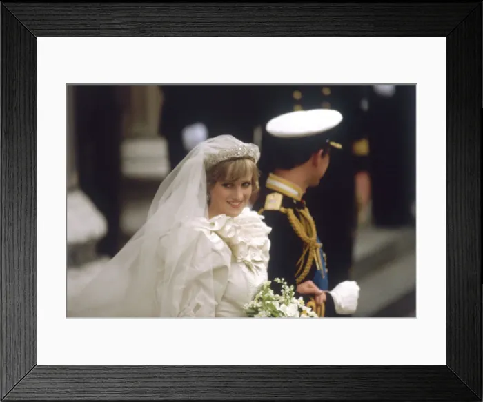 Framed Print : Wedding of Prince Charles and Lady Diana Spencer Framed Print : Wedding of Prince Charles and Lady Diana Spencer
