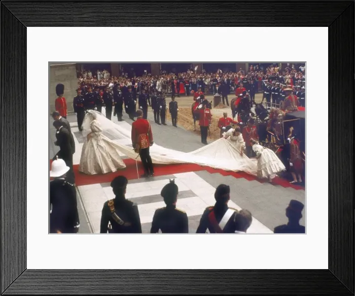 Framed Print : Wedding of Prince Charles and Lady Diana Spencer Framed Print : Wedding of Prince Charles and Lady Diana Spencer