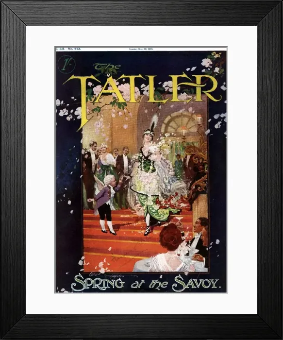 Framed Print : Spring at the Savoy Framed Print : Spring at the Savoy